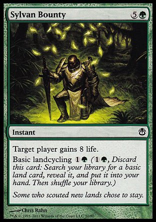 Sylvan Bounty (Duel Decks: Ajani vs Nicol Bolas) Near Mint - Nick Nack's Full Frontal Attack