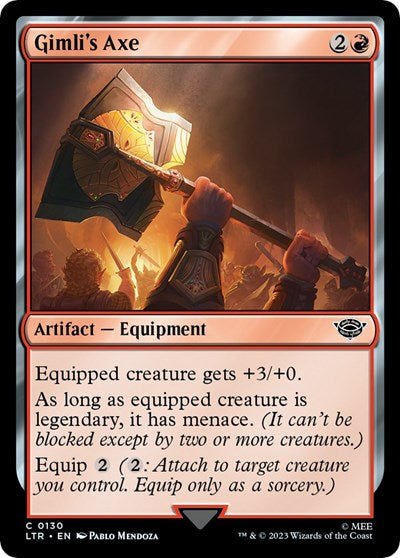Gimli's Axe (Universes Beyond: The Lord of the Rings: Tales of Middle-earth) Near Mint - Nick Nack's Full Frontal Attack