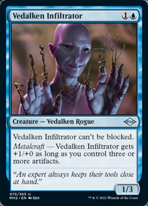 Vedalken Infiltrator (Modern Horizons 2) Near Mint - Nick Nack's Full Frontal Attack