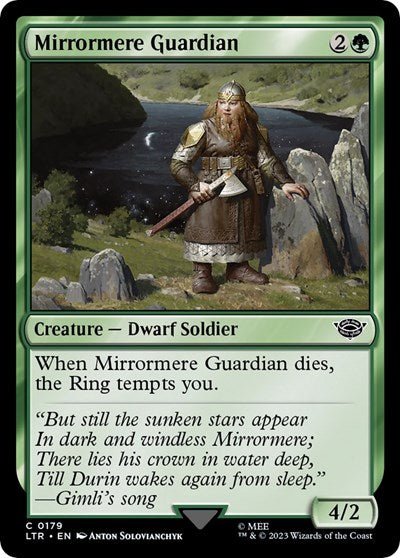 Mirrormere Guardian (Universes Beyond: The Lord of the Rings: Tales of Middle-earth) Near Mint - Nick Nack's Full Frontal Attack