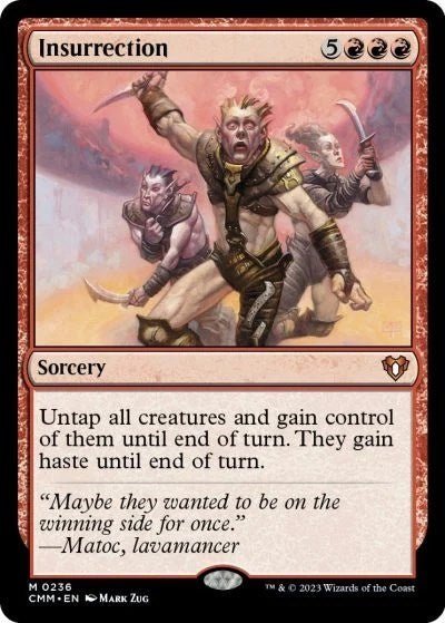 Insurrection (Commander Masters) Near Mint - Nick Nack's Full Frontal Attack