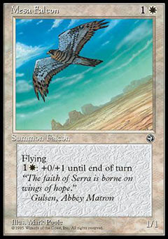 Mesa Falcon (1) (Homelands) Light Play - Nick Nack's Full Frontal Attack