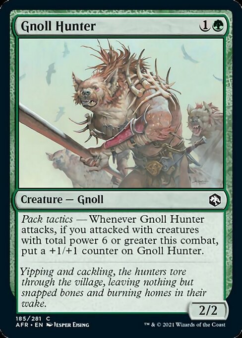 Gnoll Hunter (Adventures in the Forgotten Realms) Near Mint - Nick Nack's Full Frontal Attack