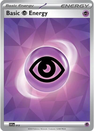 Basic Psychic Energy - 013 (SVE: Scarlet & Violet Energies) Near Mint