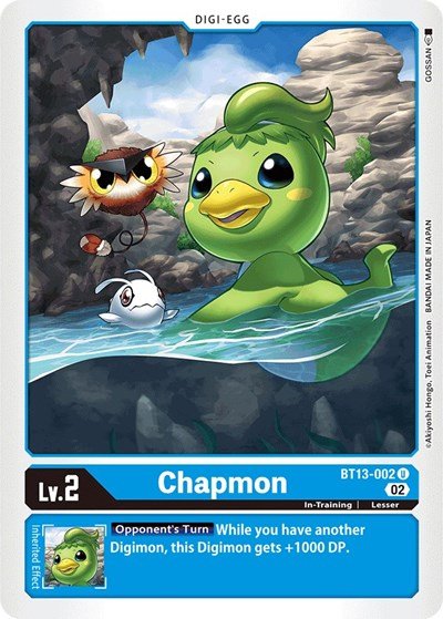 Chapmon (Versus Royal Knights) Near Mint - Nick Nack's Full Frontal Attack