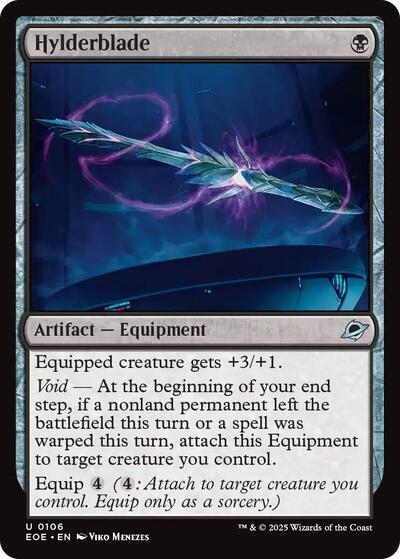 Hylderblade (Edge of Eternities) Near Mint Foil - Nick Nack's Full Frontal Attack