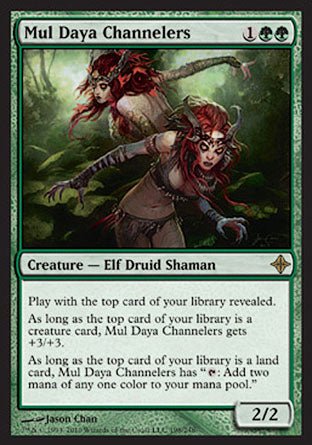 Mul Daya Channelers (Rise of the Eldrazi) Near Mint - Nick Nack's Full Frontal Attack