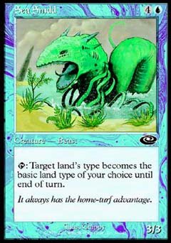 Sea Snidd (Planeshift) Light Play Foil - Nick Nack's Full Frontal Attack