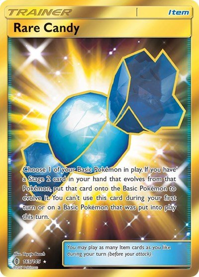 Rare Candy (Secret) (SM - Guardians Rising) Near Mint Holofoil - Nick Nack's Full Frontal Attack