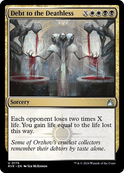 Debt to the Deathless (Ravnica Remastered) Near Mint - Nick Nack's Full Frontal Attack