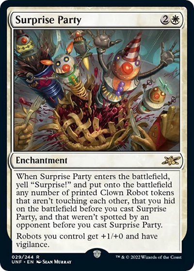 Surprise Party (Unfinity) Near Mint - Nick Nack's Full Frontal Attack