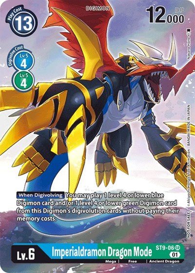 Imperialdramon Dragon Mode (Box Topper) (Digital Hazard) Near Mint Foil - Nick Nack's Full Frontal Attack
