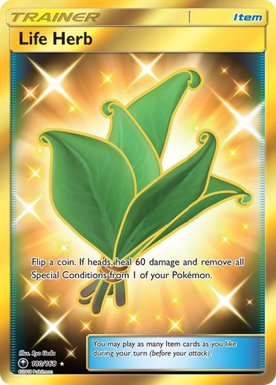 Life Herb (Secret) (SM - Celestial Storm) Near Mint Holofoil