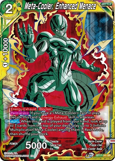 Meta-Cooler, Enhanced Menace (Ultimate Squad) Near Mint Foil
