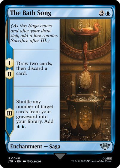 The Bath Song (Universes Beyond: The Lord of the Rings: Tales of Middle-earth) Near Mint - Nick Nack's Full Frontal Attack