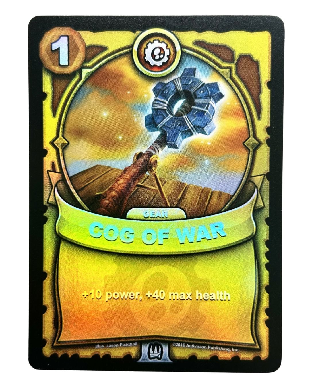 Cog of War (Battlecast) (Gold Foil) - Nick Nack's Full Frontal Attack