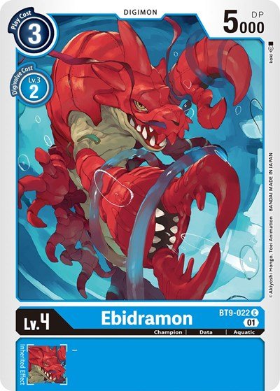 Ebidramon (X Record) Near Mint - Nick Nack's Full Frontal Attack