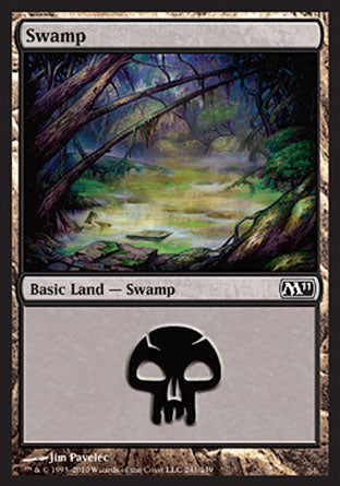 Swamp (241) (Magic 2011 Core Set) Near Mint