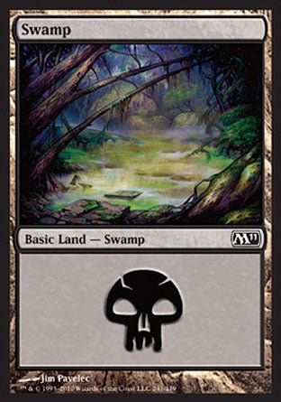 Swamp (241) (Magic 2011 Core Set) Near Mint - Nick Nack's Full Frontal Attack