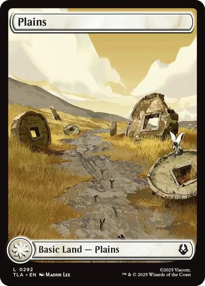 Plains (0292) (Avatar: The Last Airbender) Near Mint - Nick Nack's Full Frontal Attack