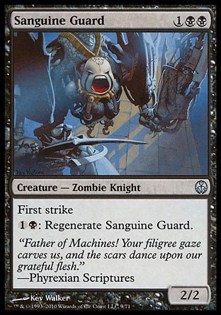 Sanguine Guard (Duel Decks: Phyrexia vs The Coalition) Near Mint - Nick Nack's Full Frontal Attack