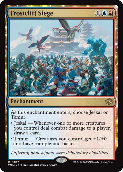 Frostcliff Siege (Tarkir: Dragonstorm) Near Mint - Nick Nack's Full Frontal Attack