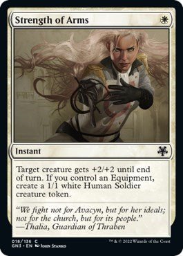 Strength of Arms (Magic Game Night: Free - For - All) Near Mint - Nick Nack's Full Frontal Attack