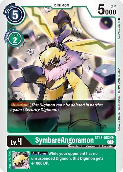 SymbareAngoramon (Versus Royal Knights) Near Mint - Nick Nack's Full Frontal Attack