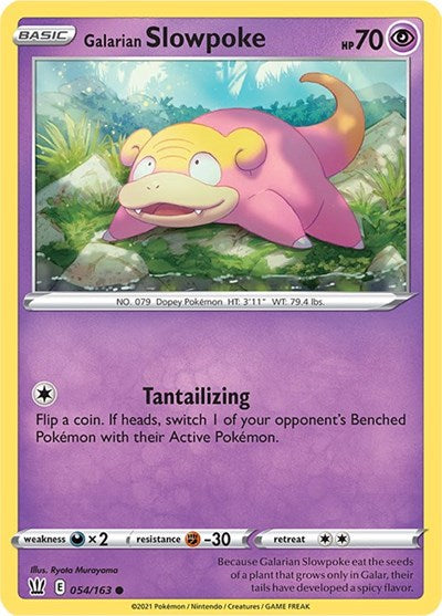 Galarian Slowpoke (SWSH05: Battle Styles) Near Mint