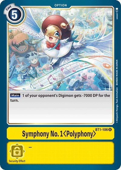 Symphony No. 1 (Polyphony) (Release Special Booster) Near Mint - Nick Nack's Full Frontal Attack