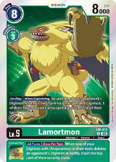 Lamortmon (English Exclusive) (Exceed Apocalypse) Near Mint - Nick Nack's Full Frontal Attack