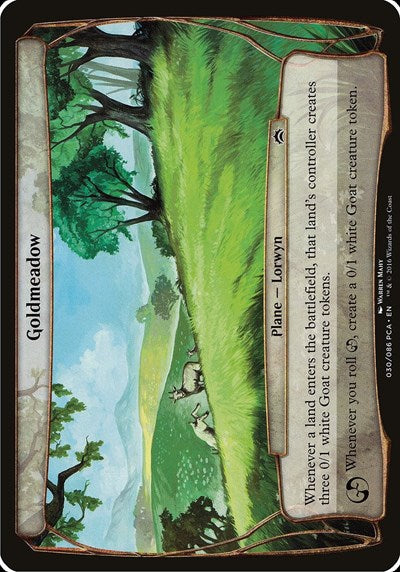 Goldmeadow (Planechase Anthology) (Oversize Cards) Near Mint