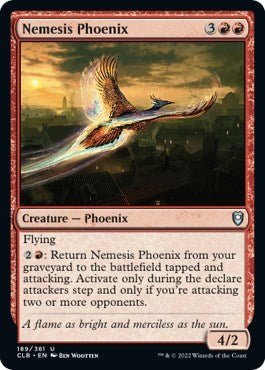 Nemesis Phoenix (Commander Legends: Battle for Baldur's Gate) Near Mint - Nick Nack's Full Frontal Attack