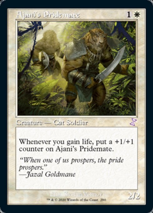 Ajani's Pridemate (Time Spiral Remastered) Near Mint - Nick Nack's Full Frontal Attack
