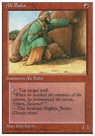 Ali Baba (4th Edition) Light Play - Nick Nack's Full Frontal Attack
