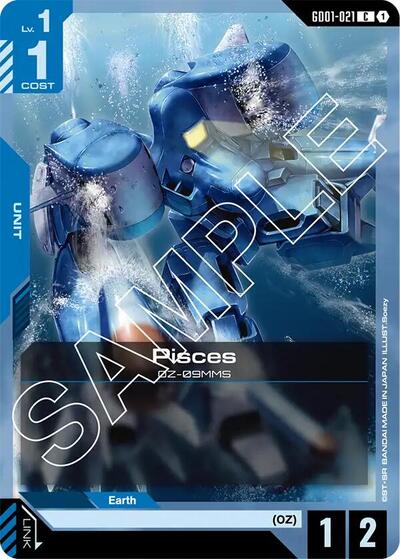 Pisces (Newtype Rising) Near Mint - Nick Nack's Full Frontal Attack
