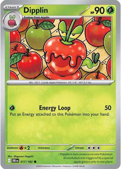 Dipplin (SV10: Destined Rivals) Near Mint