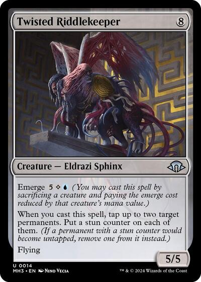Twisted Riddlekeeper (Modern Horizons 3) Near Mint - Nick Nack's Full Frontal Attack