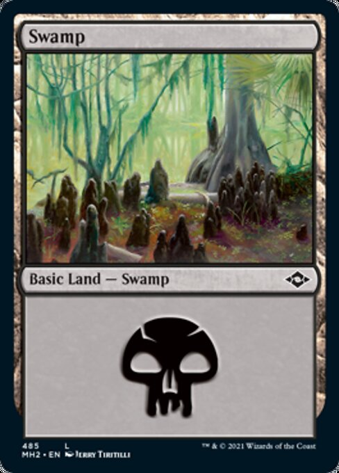 Swamp (485) (Modern Horizons 2) Near Mint