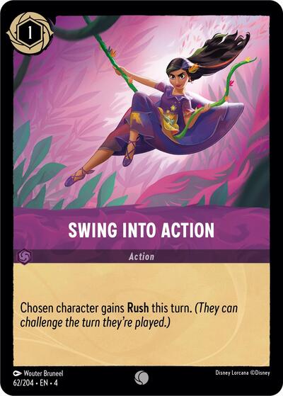 Swing into Action (Ursula's Return) Near Mint - Nick Nack's Full Frontal Attack