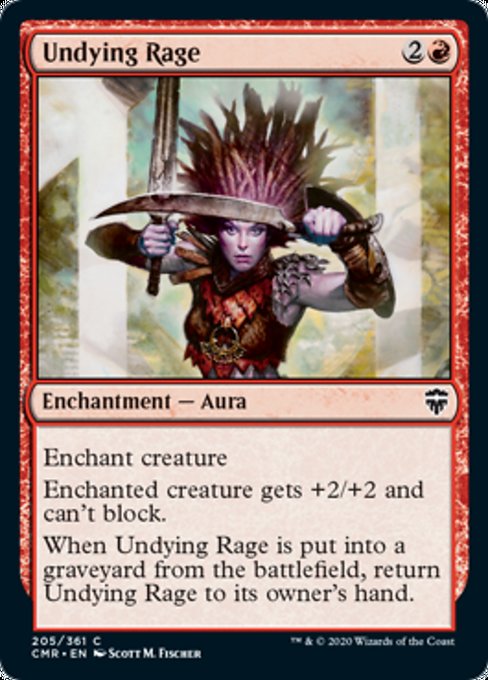 Undying Rage (Commander Legends) Near Mint