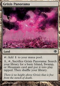 Grixis Panorama (Shards of Alara) Light Play - Nick Nack's Full Frontal Attack