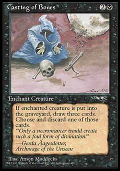 Casting of Bones (Hooded Figure) (Alliances) Light Play - Nick Nack's Full Frontal Attack