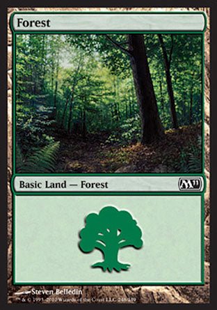 Forest (248) (Magic 2011 Core Set) Near Mint - Nick Nack's Full Frontal Attack