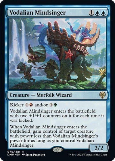 Vodalian Mindsinger (Dominaria United) Near Mint - Nick Nack's Full Frontal Attack
