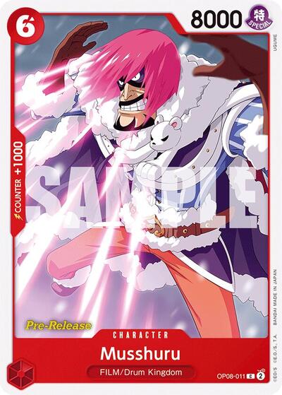 Musshuru (Two Legends Pre - Release Cards) Near Mint - Nick Nack's Full Frontal Attack