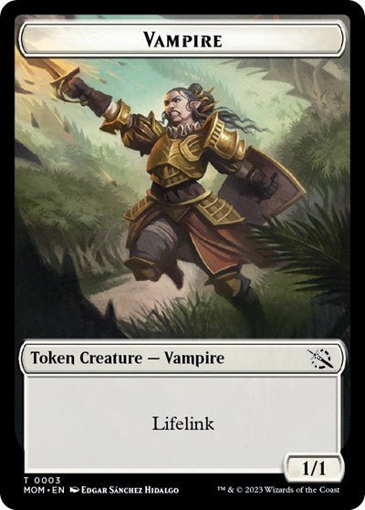 Vampire Token (March of the Machine) Near Mint - Nick Nack's Full Frontal Attack