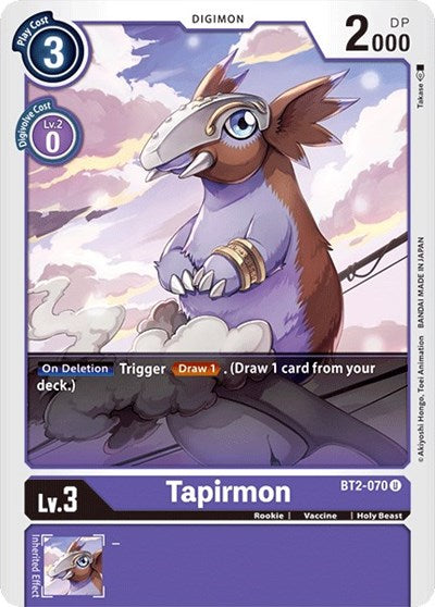 Tapirmon (Release Special Booster) Near Mint