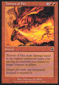 Torrent of Fire (Scourge) Near Mint
