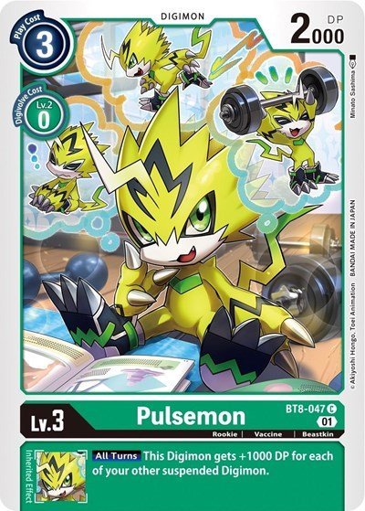 Pulsemon (New Awakening) Near Mint - Nick Nack's Full Frontal Attack